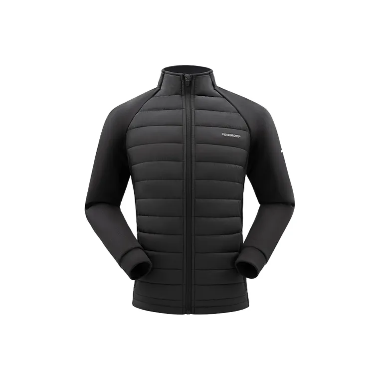 PIONEER CAMP Хлопковый пуховик Унисекс Черный