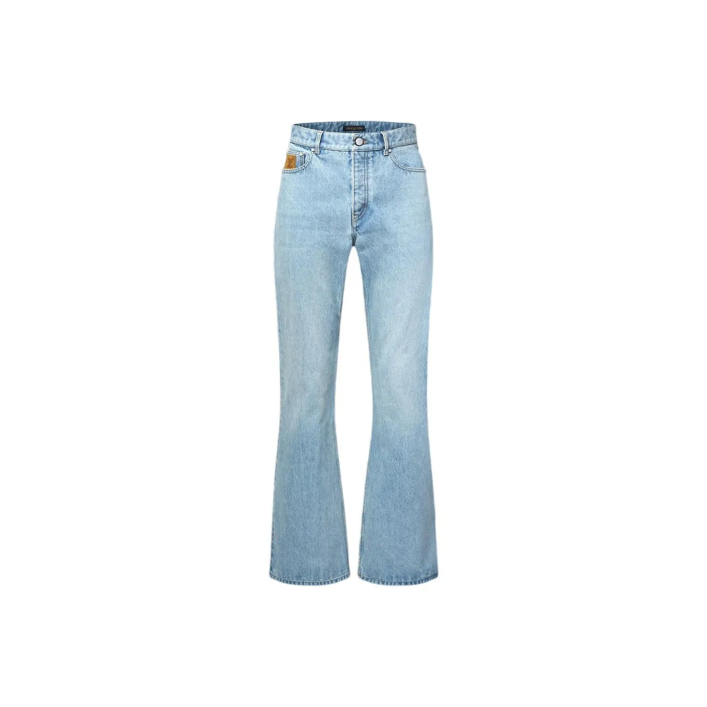 Lv Flared Fit Denim Pants