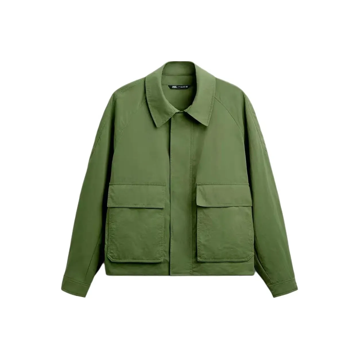 ZARA Куртки и Пальто Мужской Зеленый