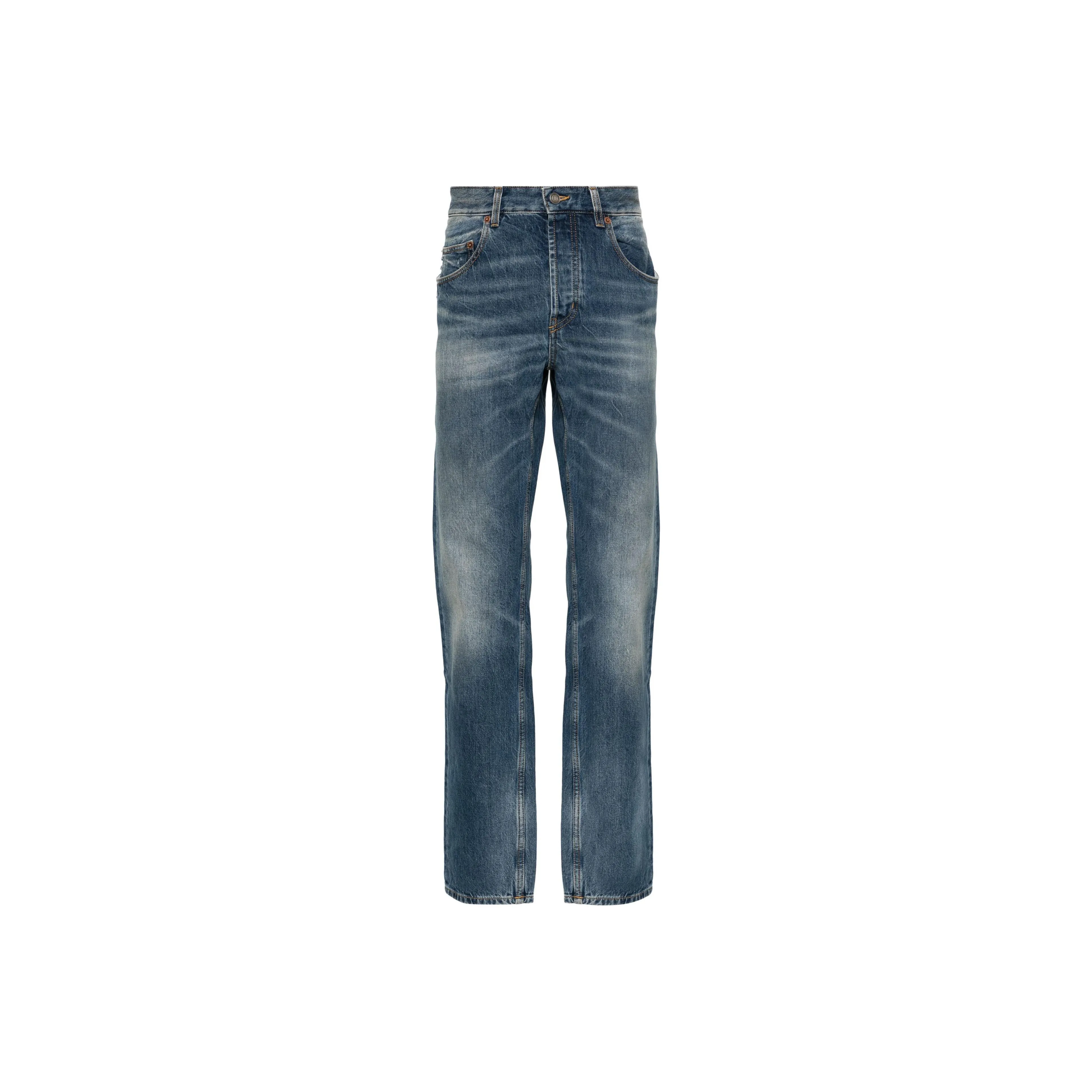 SAINT LAURENT Blue Men's Jeans SAINT LAURENT Синий Мужские Джинсы