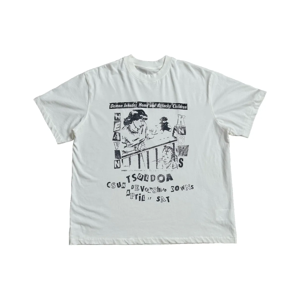 EROLE Белый Озорной Kid Унисекс Т-рубашка