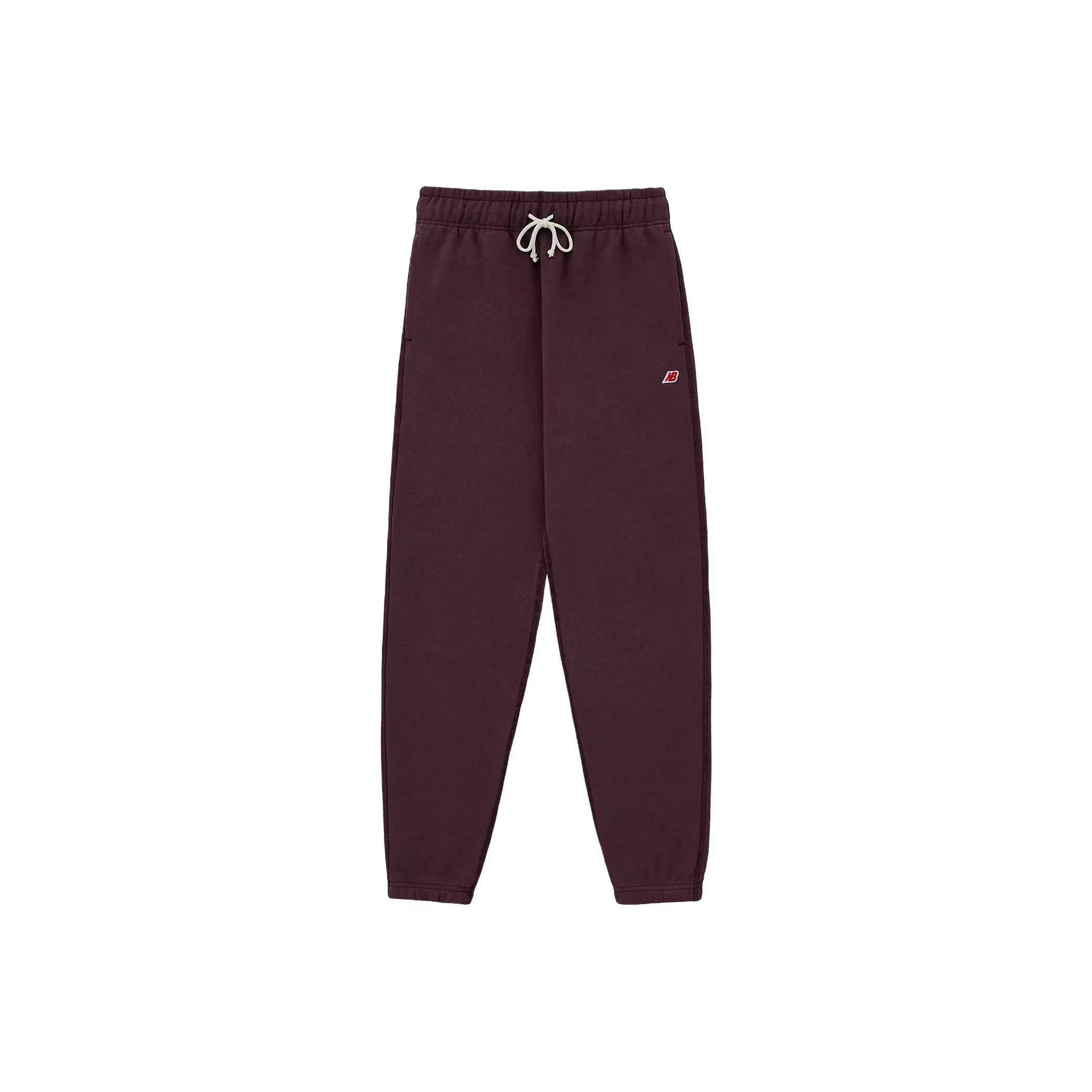 New Balance Made In USA Collection Sweatpants FW24 Core Knitted Sports Pants Men's Red