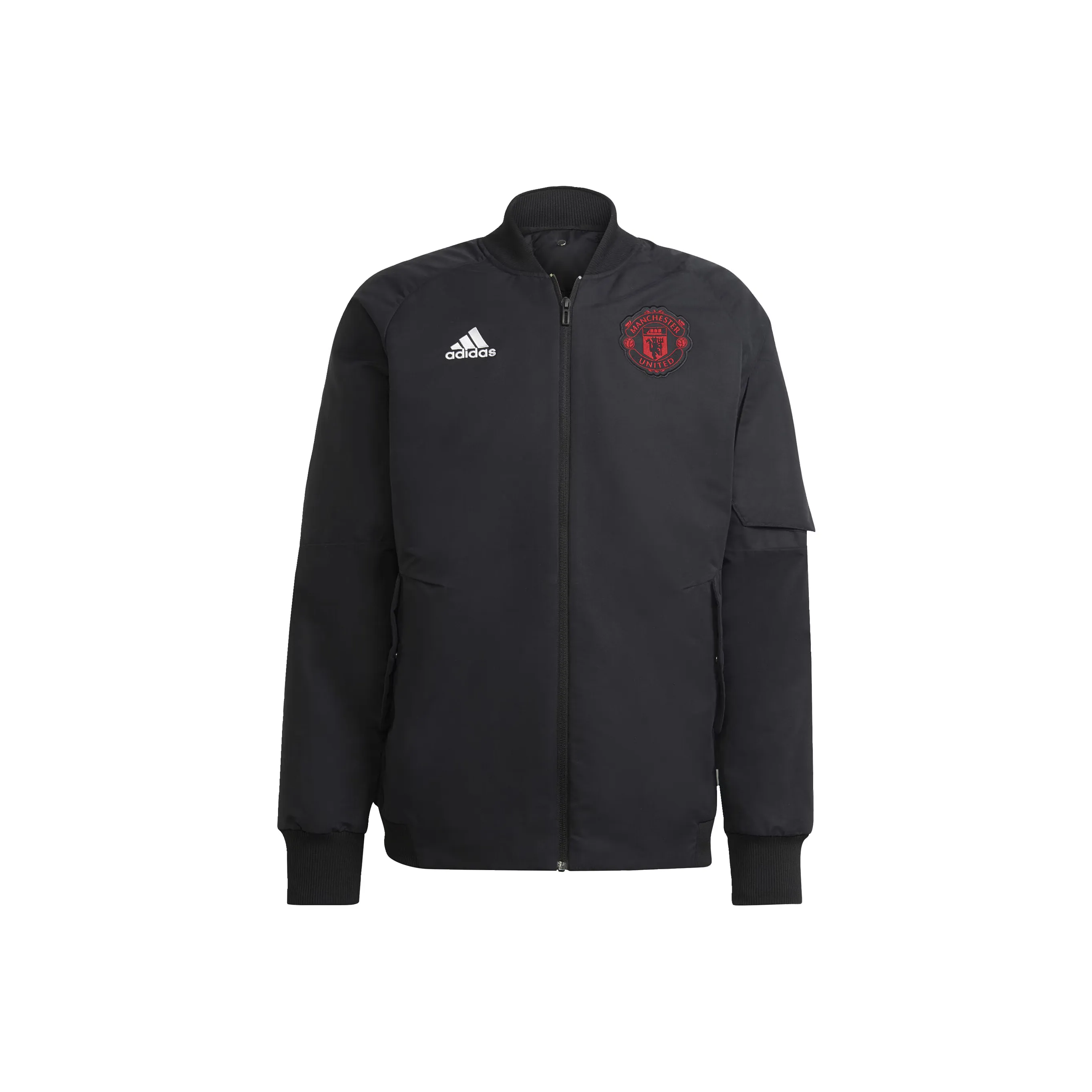 Adidas Manchester United 22 23 Travel Куртки и Пальто Мужской Черный