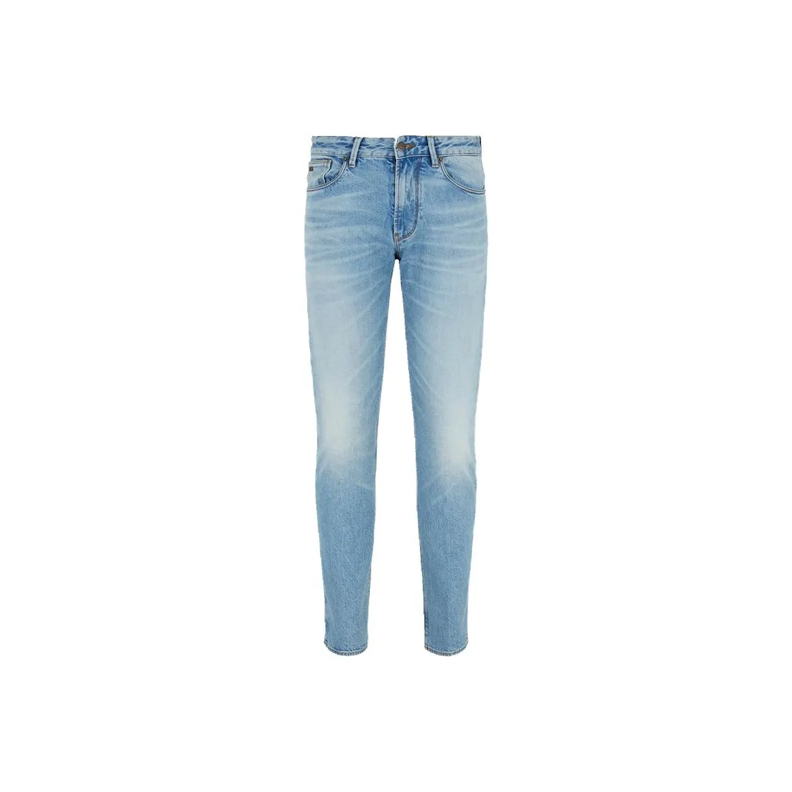 EMPORIO ARMANI J06 Slim fit Jeans In Rinse wash Stretch Denim With Dirty effect Treatment