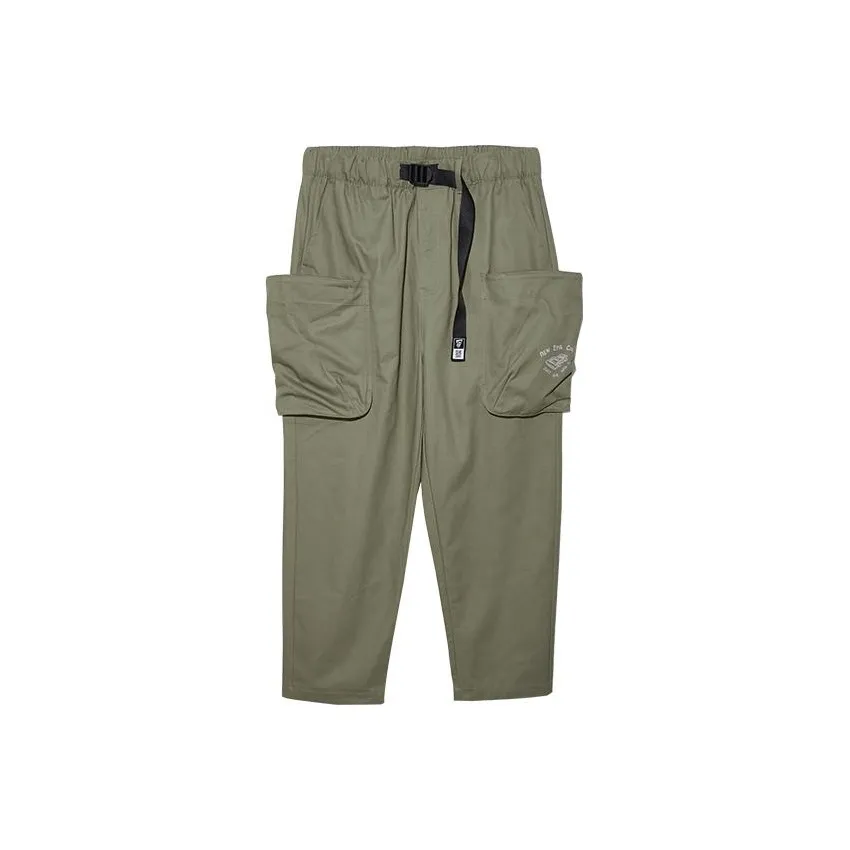 New Era Повседневные брюки Унисекс Темно-зеленый