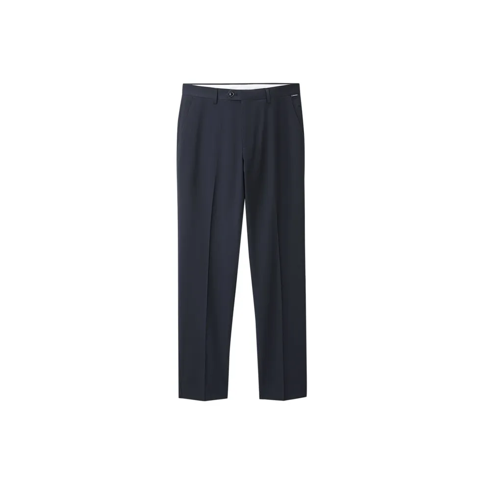HLA Suit Trousers Men's Navy Blue 07