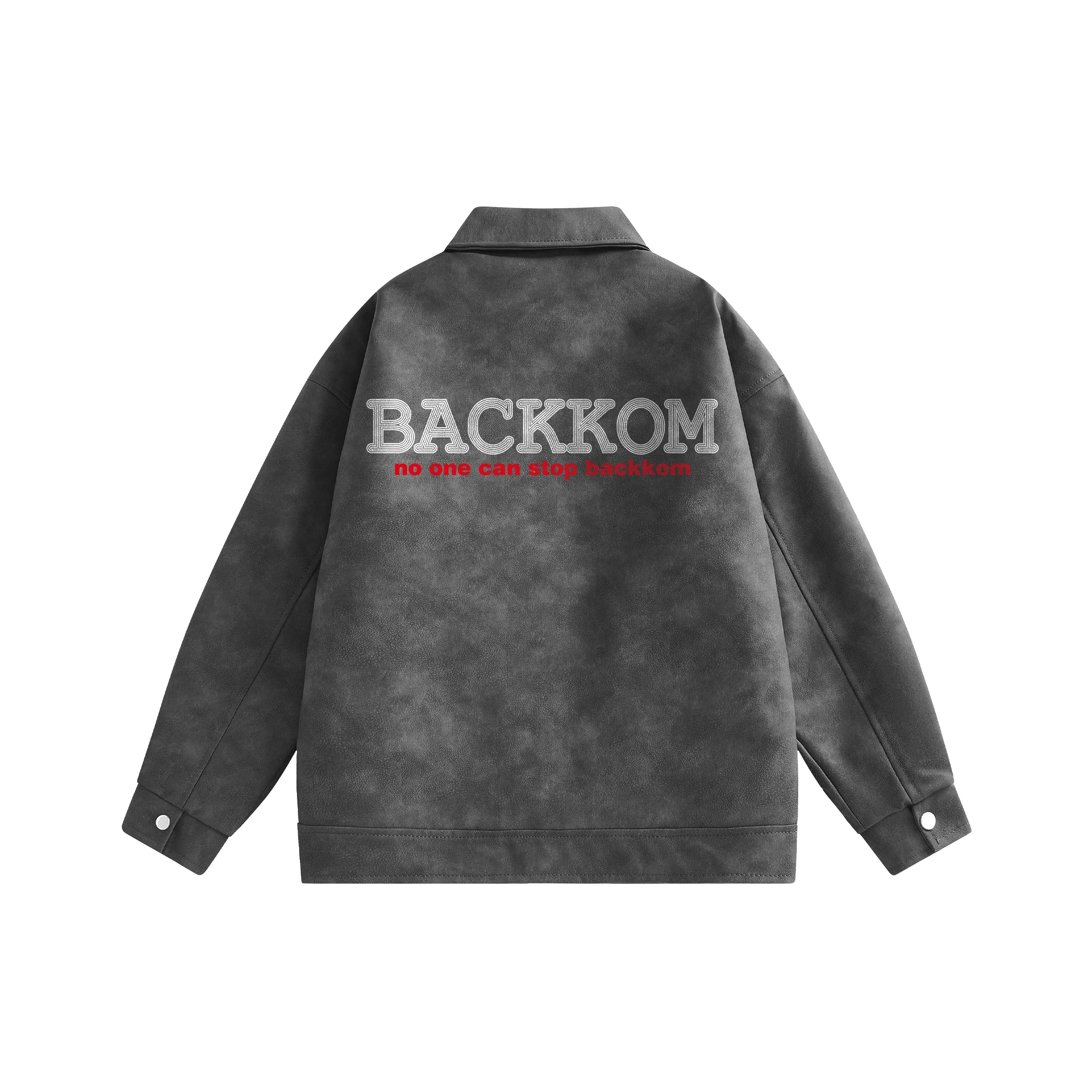 David Bakken X DAOMEIXIONG Кожа Куртка Унисекс