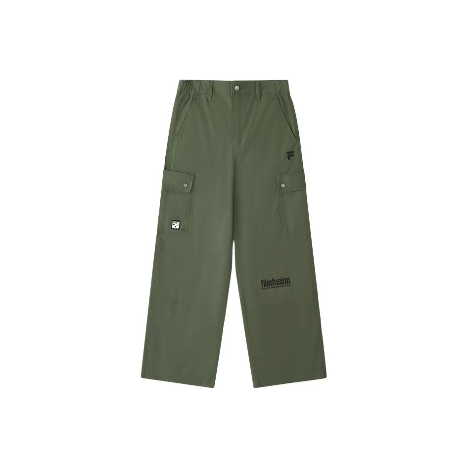 FILA FUSION Повседневные брюки Мужской Краб Оболочка Серый