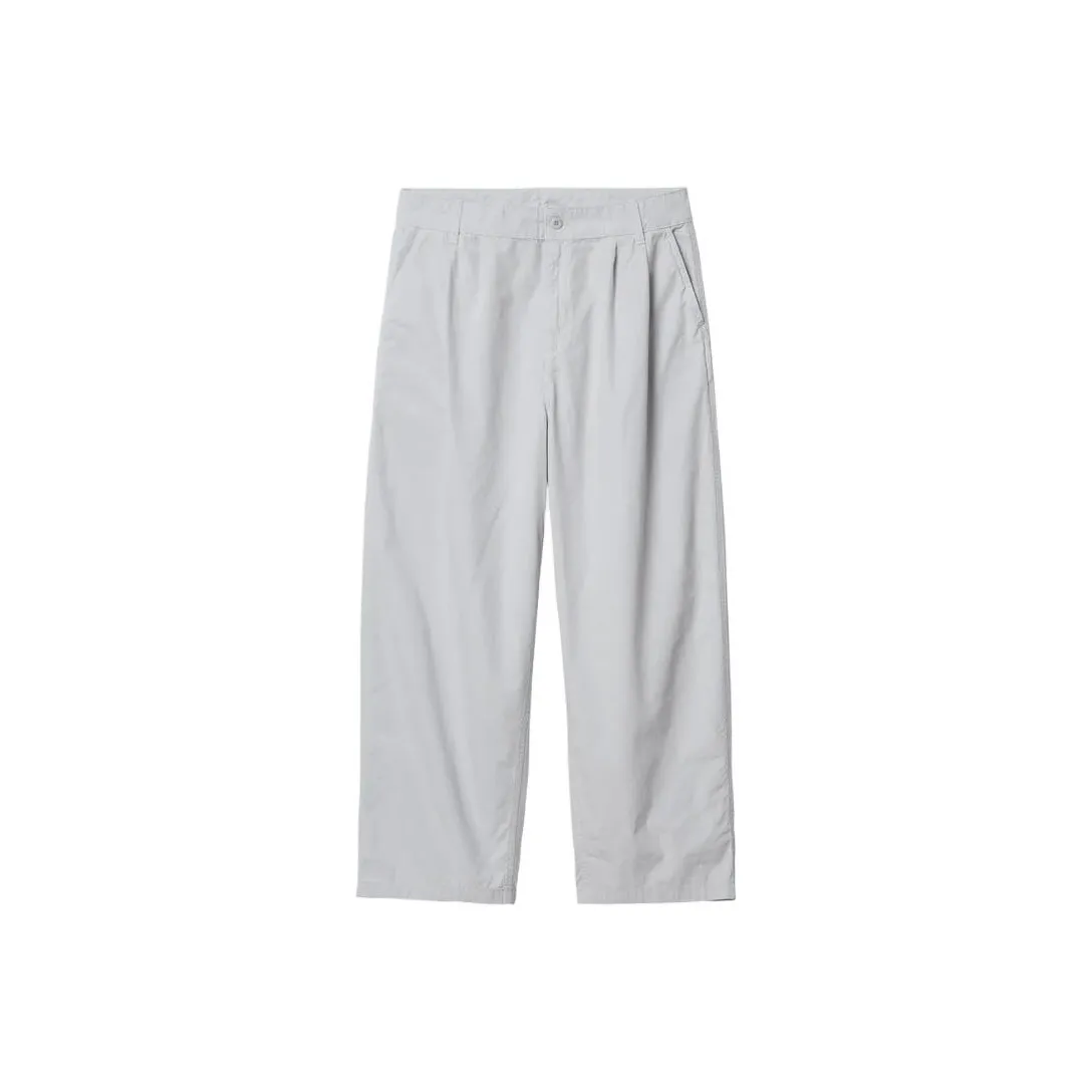 Carhartt WIP SS24 Colston Брюки Sonic Silver Casual Pants Men's White