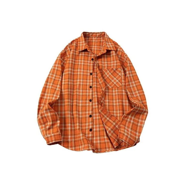 KEIRANDUN Апельсин Унисекс Рубашки