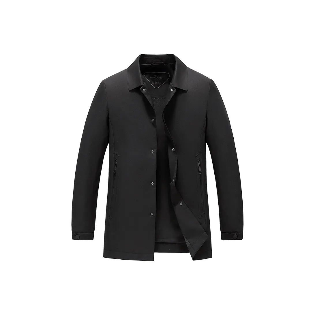SEPTWOLVES Trench Coats Men's