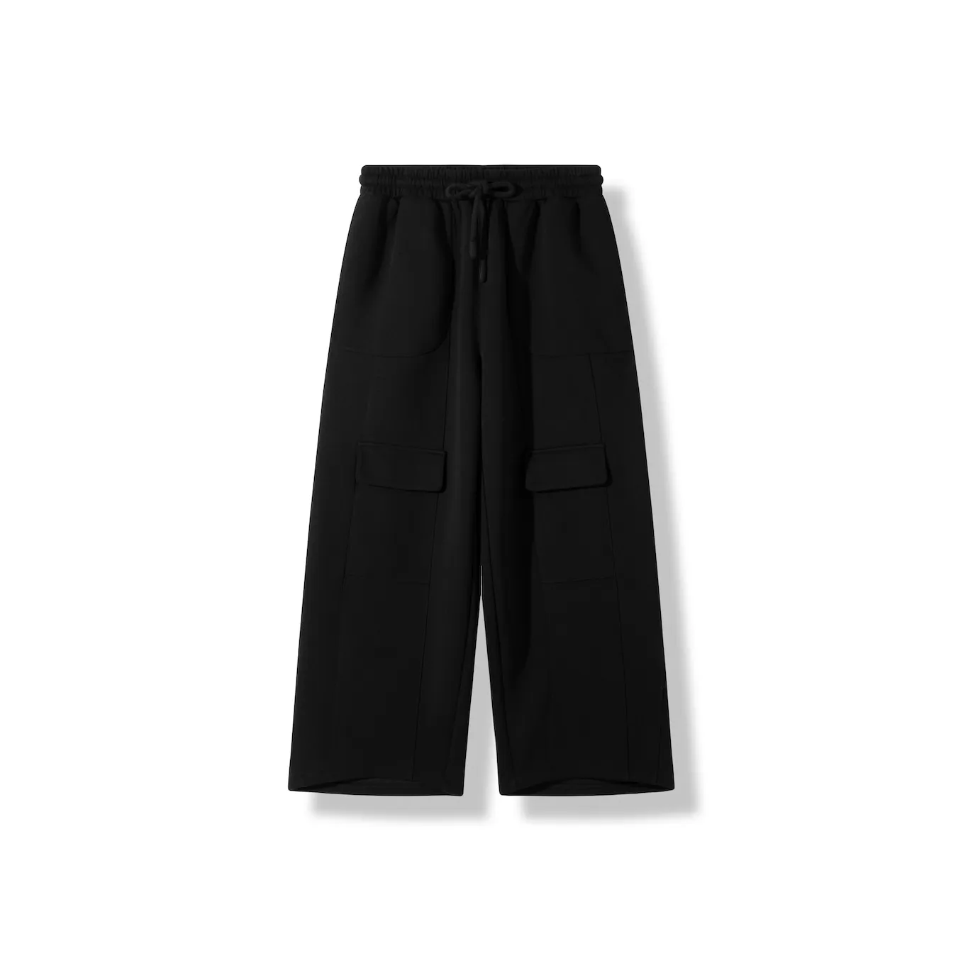 Lilbetter Вязаные тренировочные брюки мужские черные