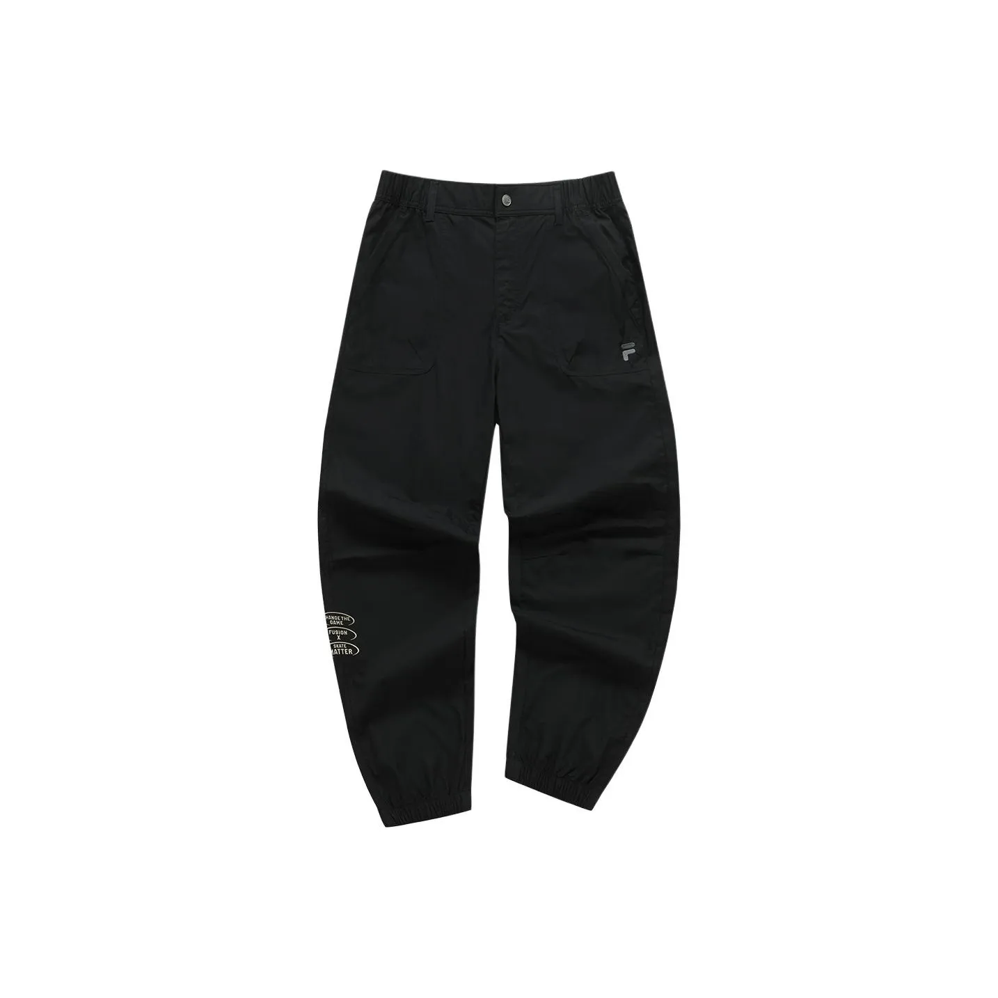 FILA FUSION Рабочий стиль Повседневные брюки Мужской Глубокий черный