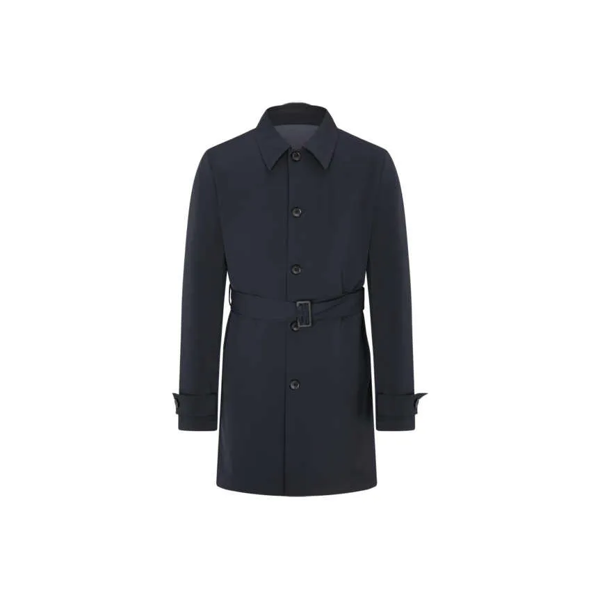 K BOXING Тренчкот Мужской Фиолетовый Синий