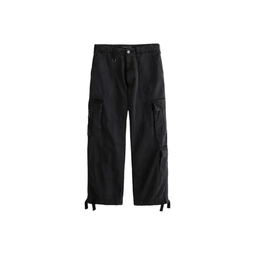 Abercrombie＆Fitch Черные Мужские Брюки Карго