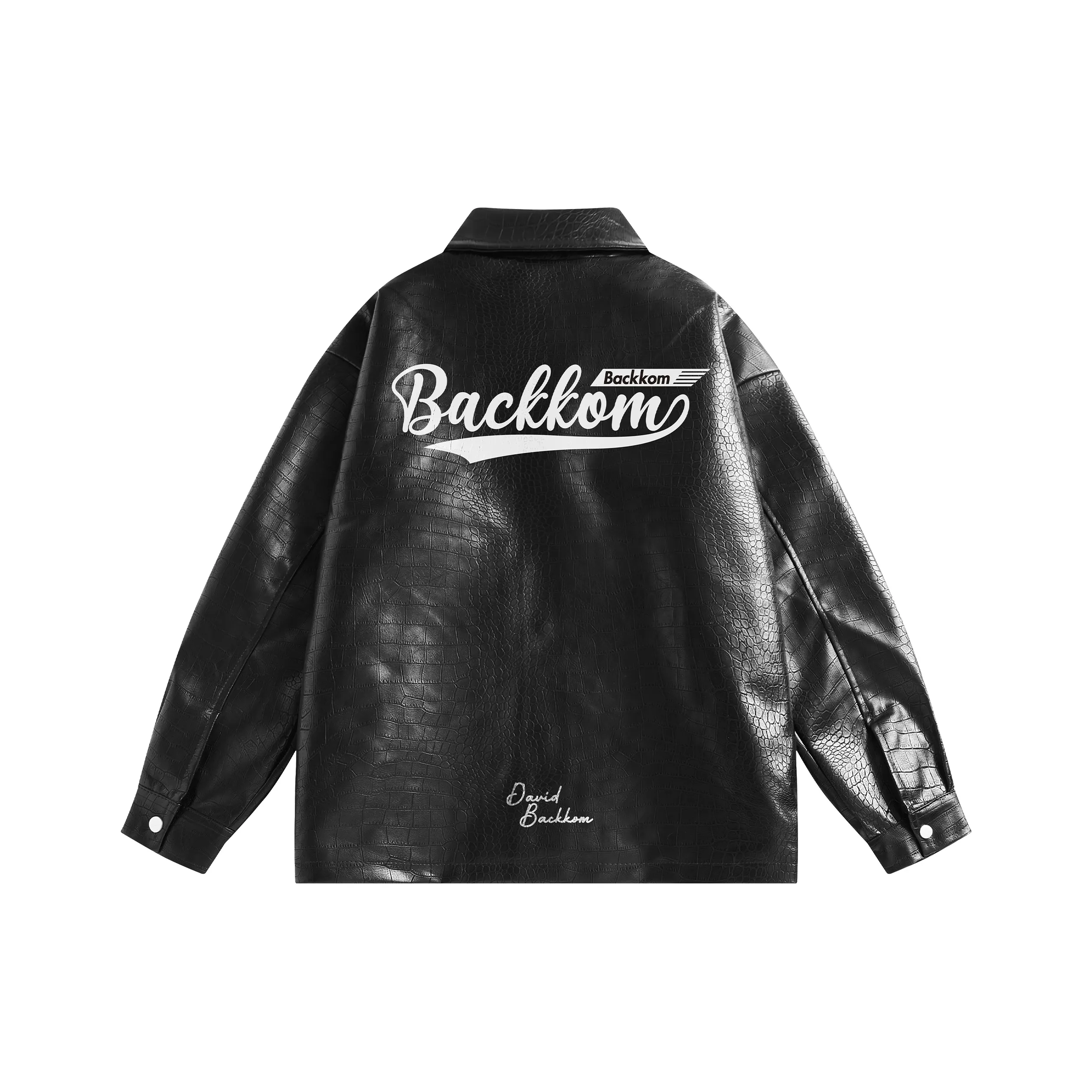 David Bakken X DAOMEIXIONG LIANMINGKUAN кожа куртка унисекс