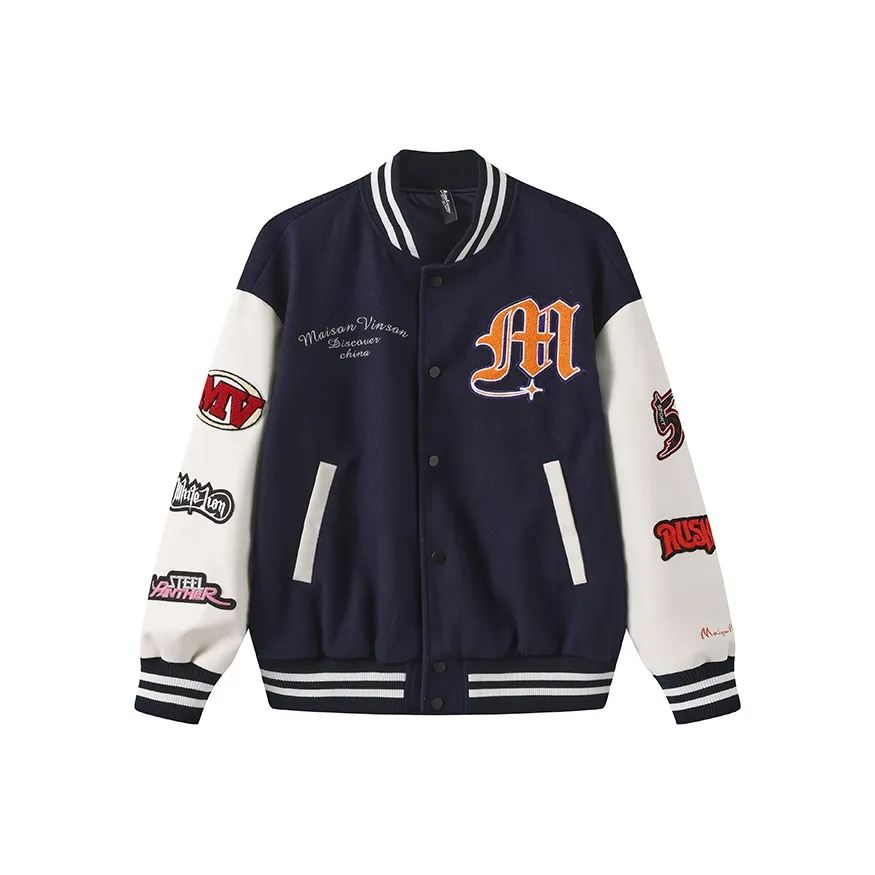 MAISON VINSON Бейсбольная куртка Унисекс