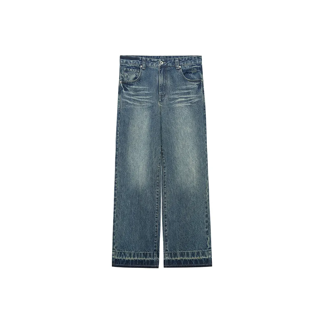 NANS STUDIO Jeans Men's Washed Blue