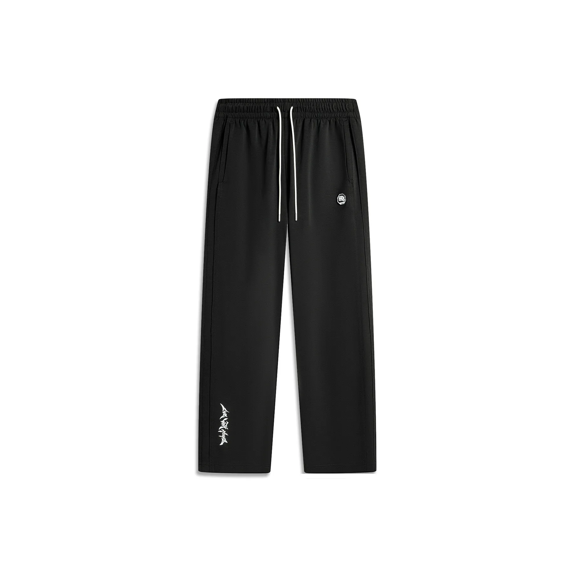 LINING Вязаные тренировочные брюки мужские черные