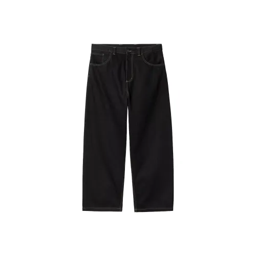 Carhartt WIP Collaboration SS25 Черные Мужские Джинсы