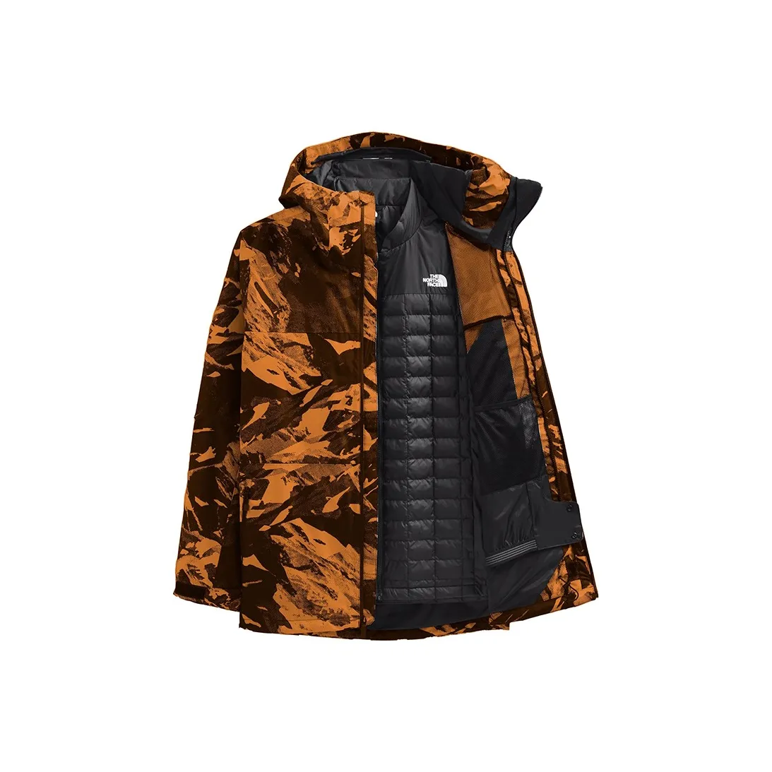 THE NORTH FACE ThermoBall Campera SNOW TRICLIMATE Куртки Пальто Мужской Желтый