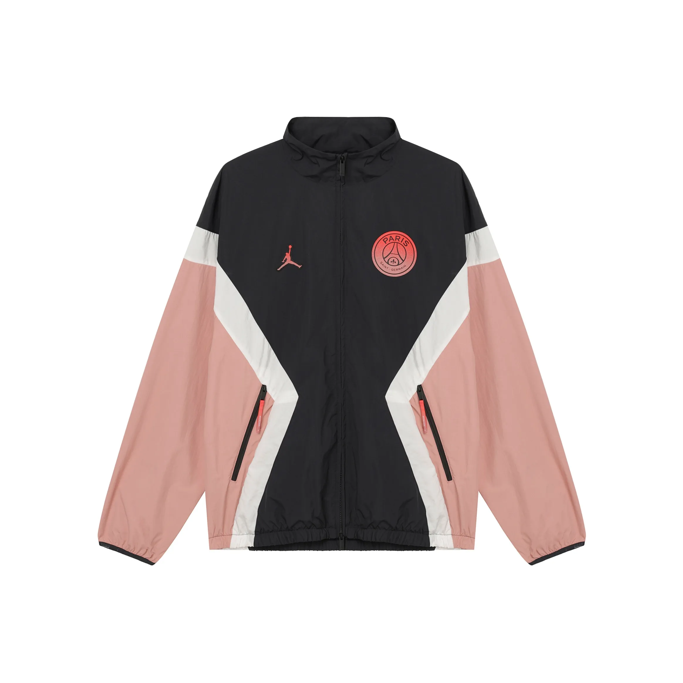 Jordan Paris Saint-Germain FW24 Jacket Men's Rust Pink/gray Black/sail White/infrared Red