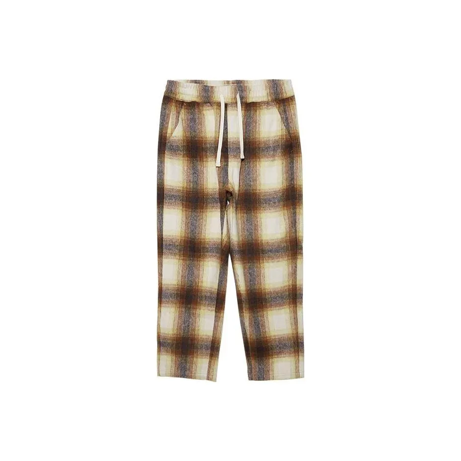New Era FW22 Casual Pants Unisex Brown