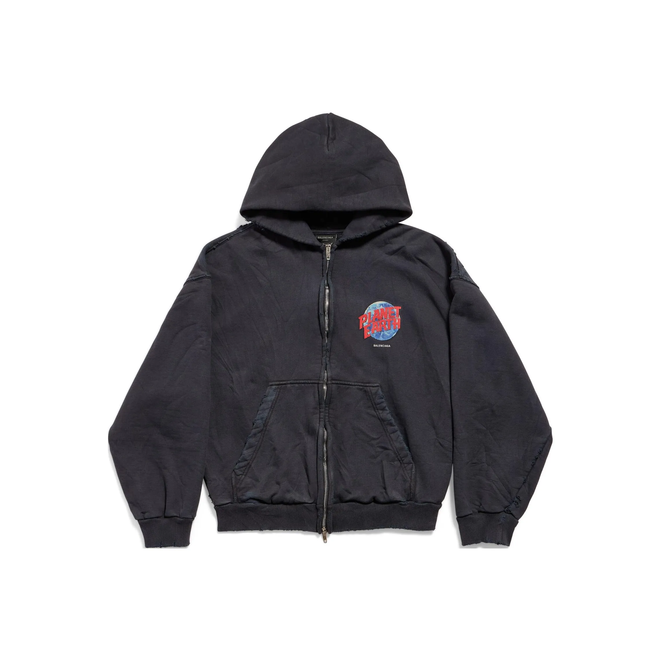 Balenciaga Zip Up Hoodie