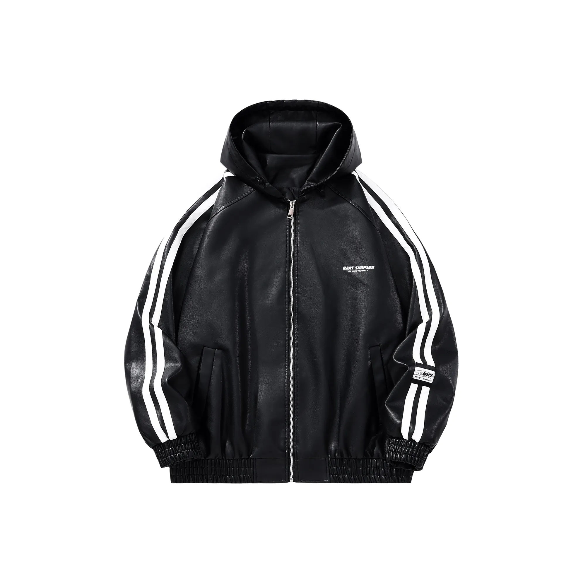 The Simpsons Кожа Куртка Унисекс