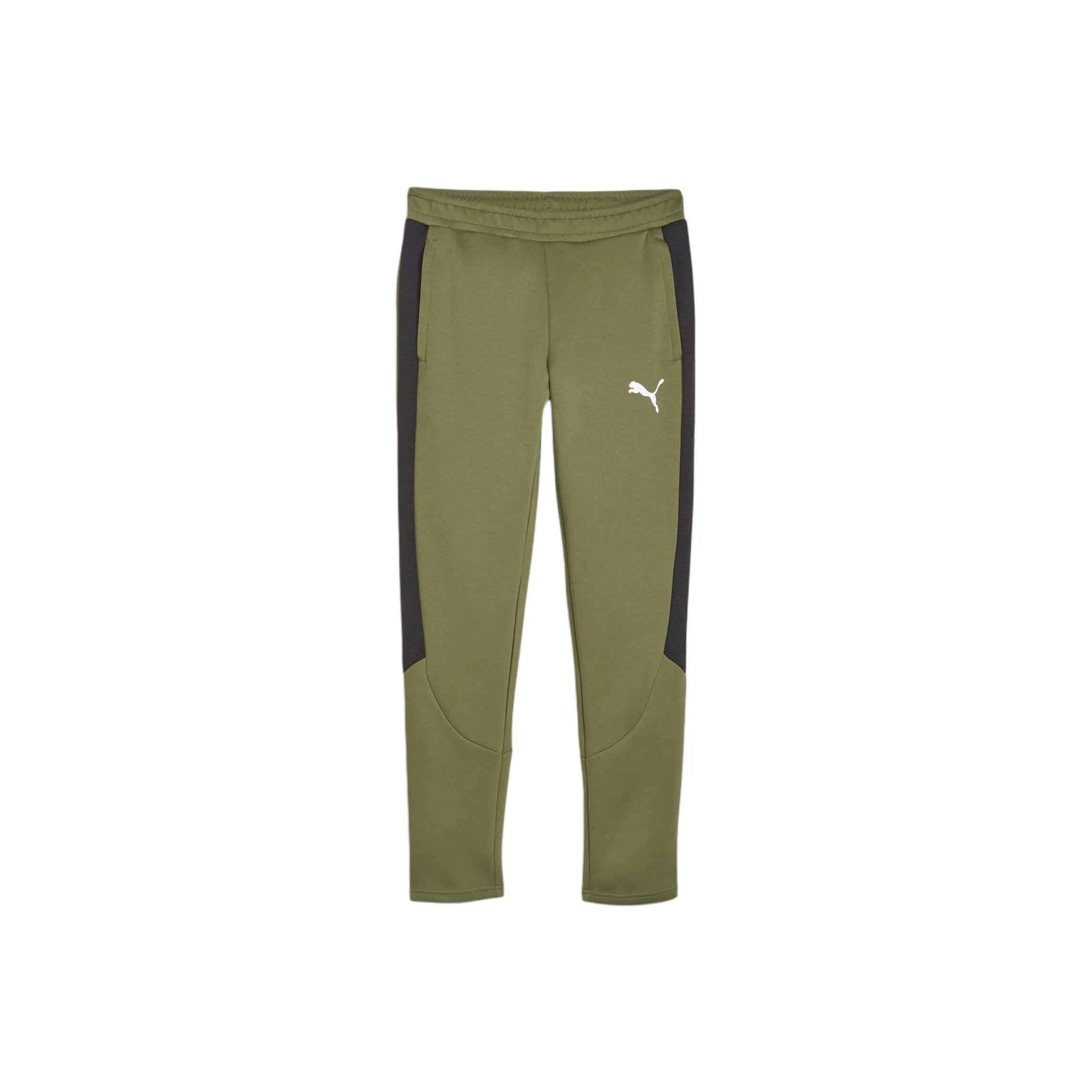 PUMA EVOSTRIPE Knitted Sweatpants Men's Olive Green