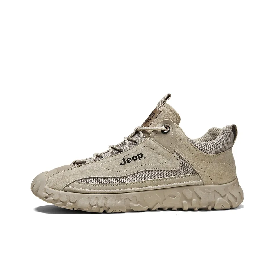 JEEP Низкий Топ Повседневная Обувь Мужская Песочного Цвета