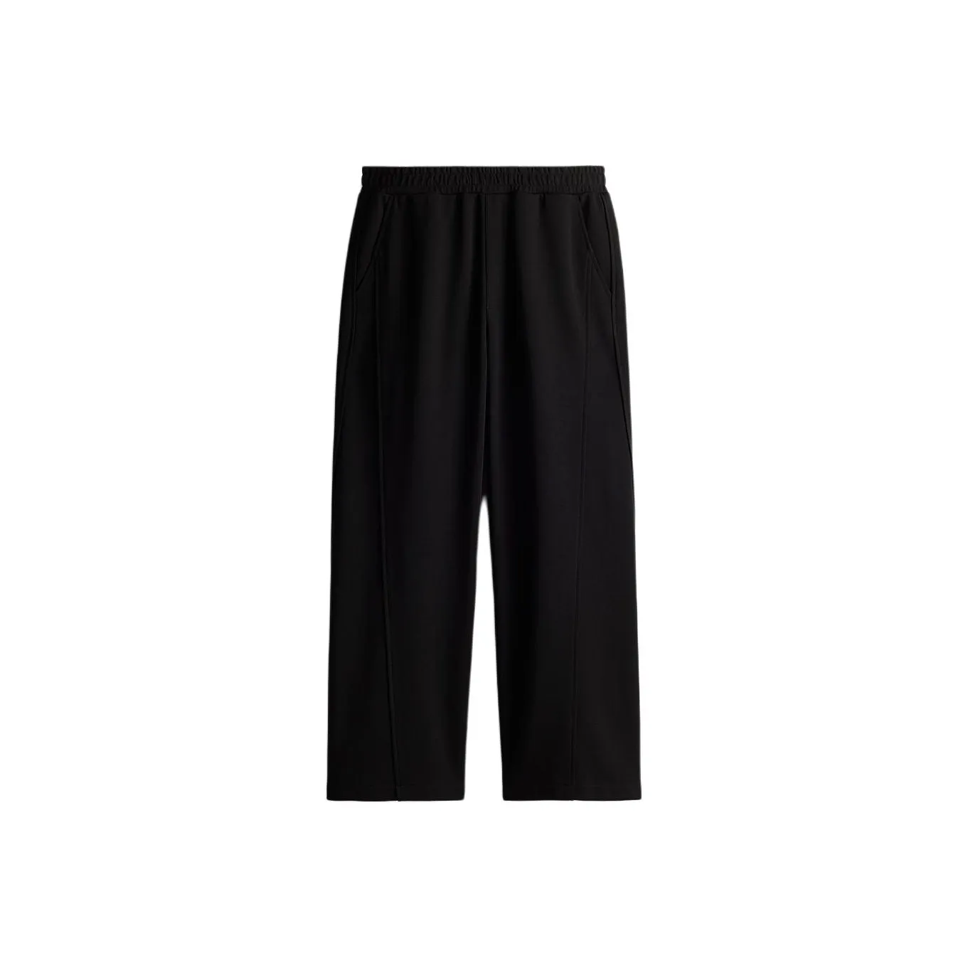 H&M 2-3 Knitted Sports Pants Men's Black