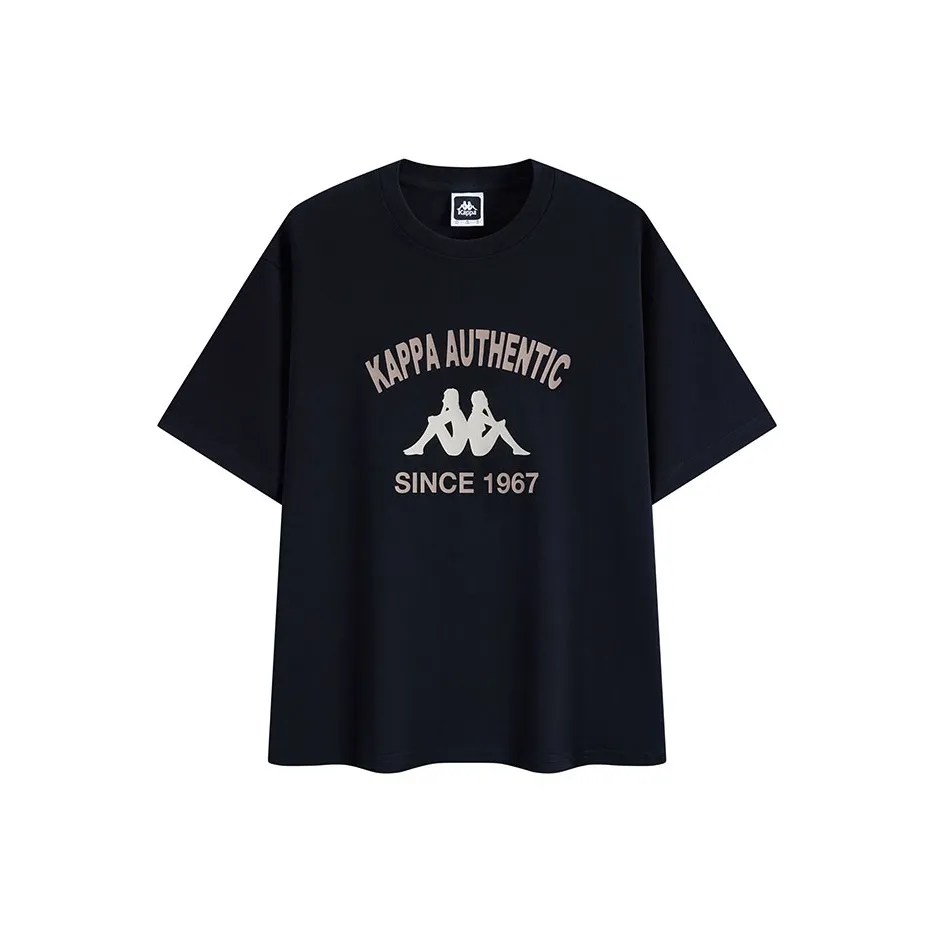 Kappa 1916 Series T Shirts Unisex Black 990