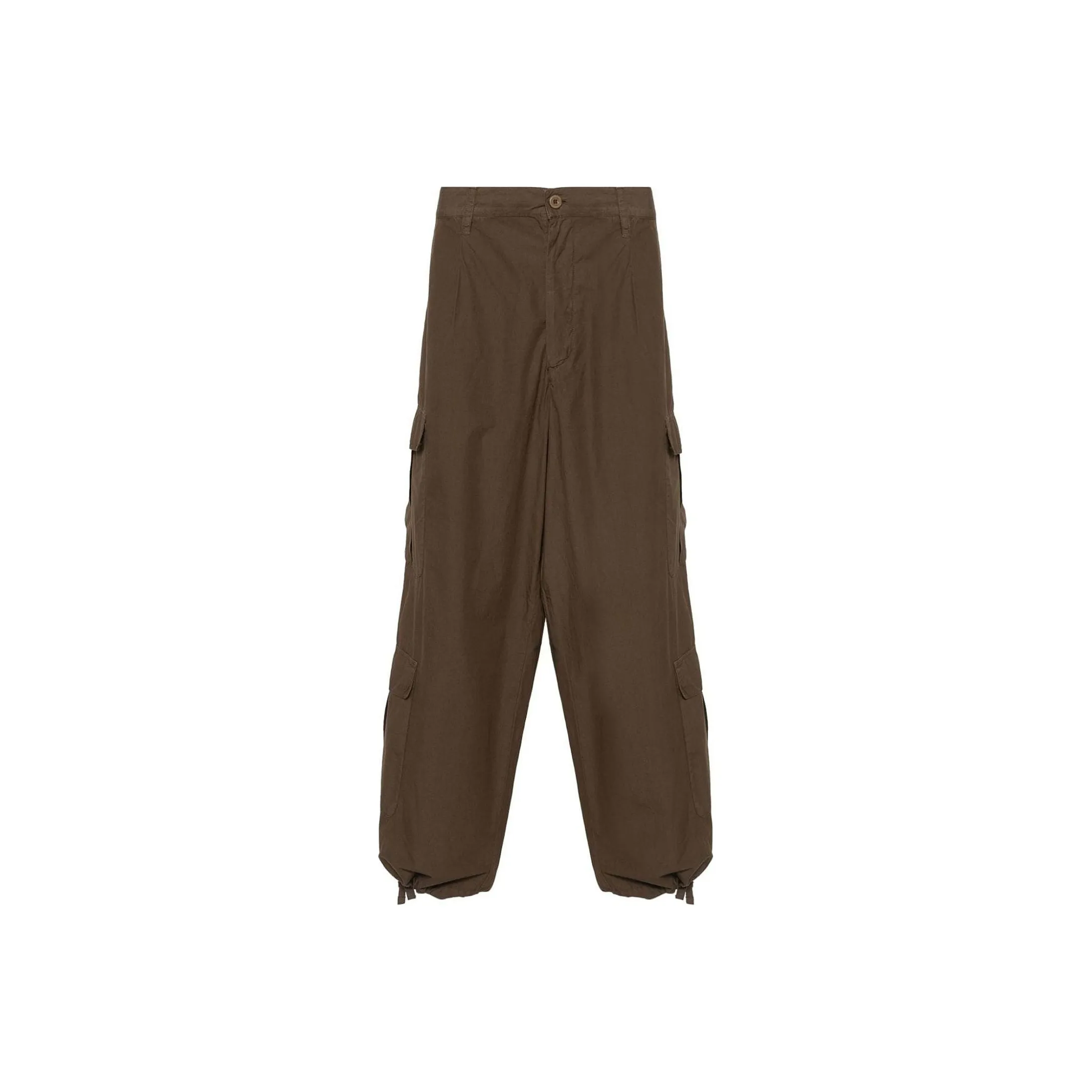 EMPORIO ARMANI Карго Брюки Мужские Коричневые