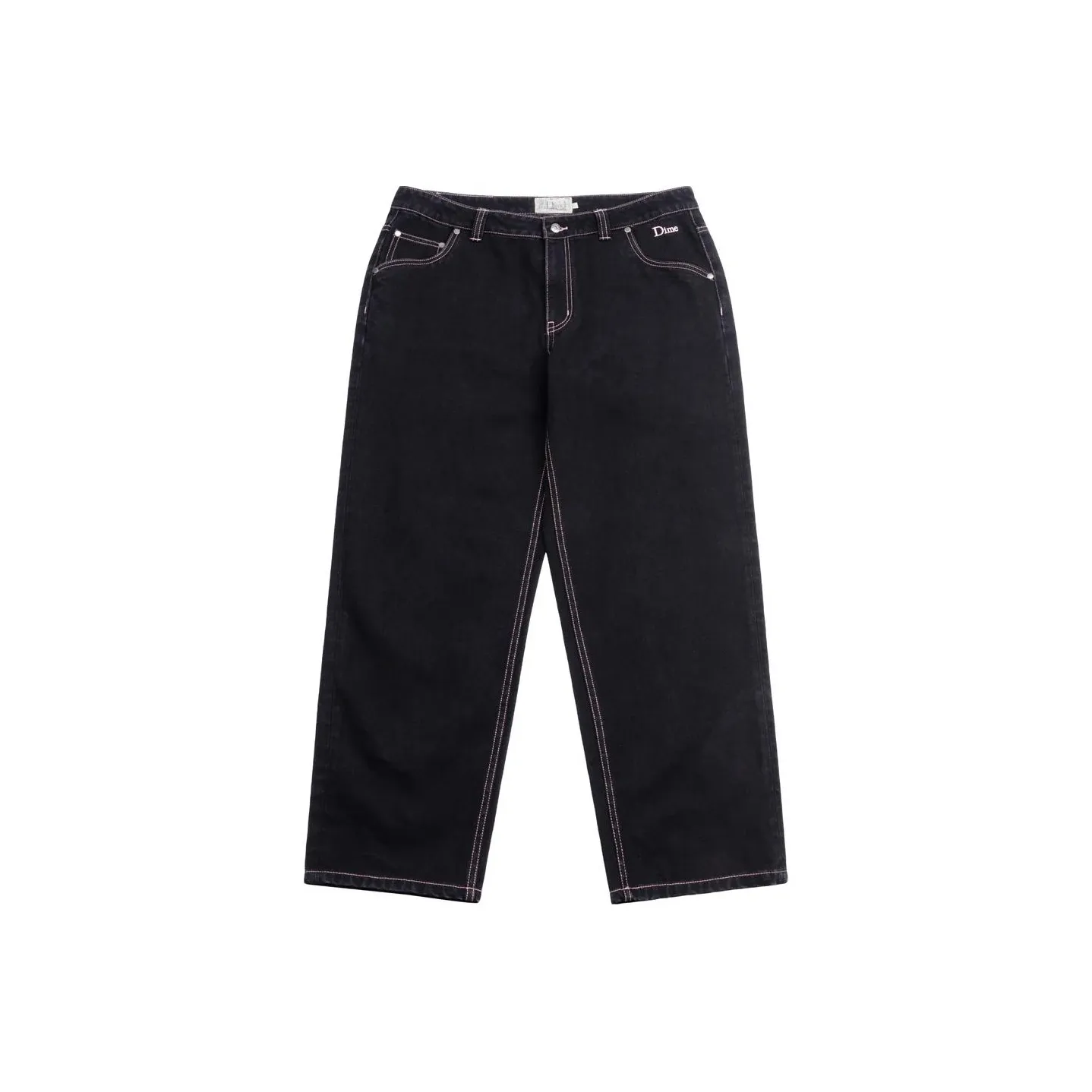 Dime MTL FW24 Jeans Unisex Black