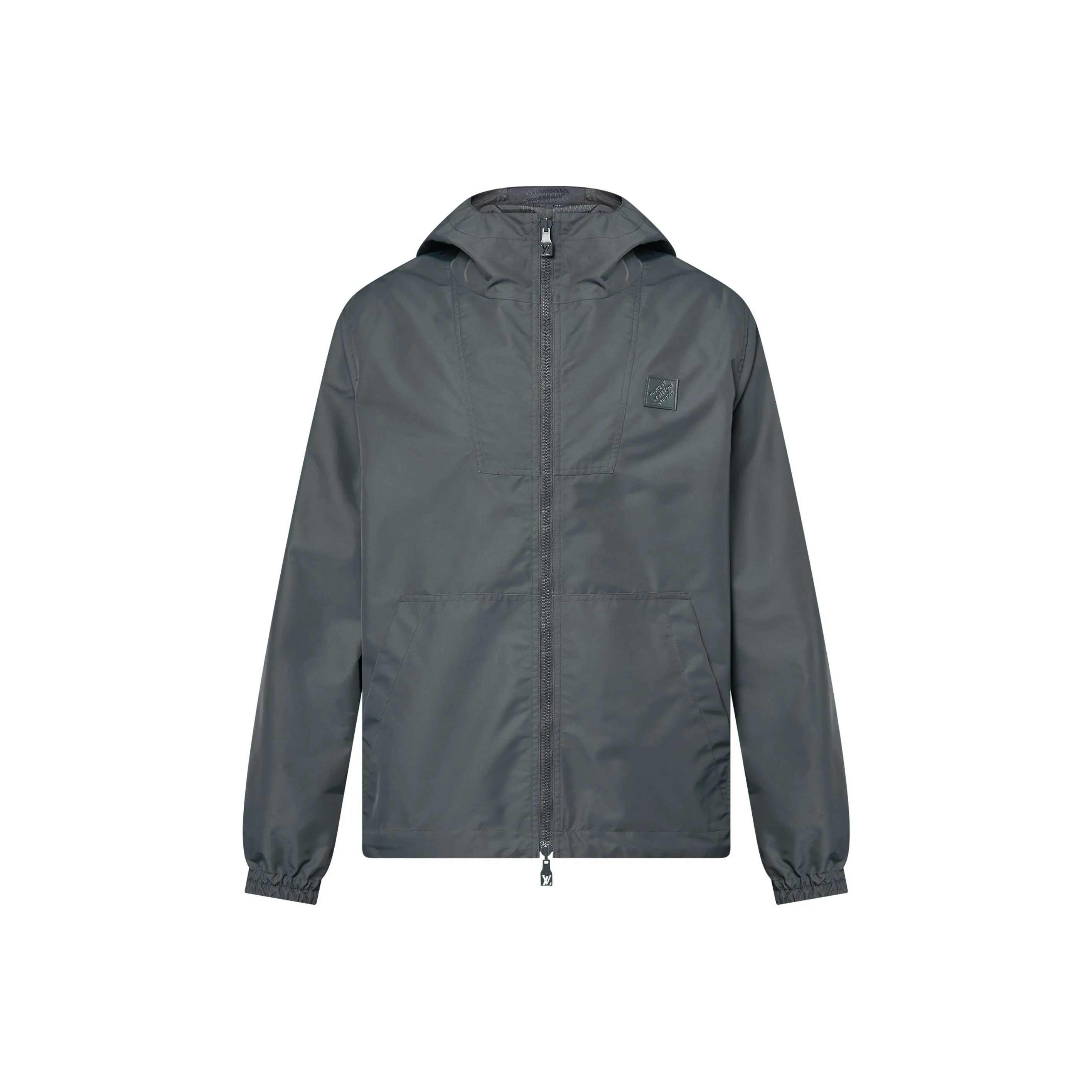 Lv Damier Jacquard Reversible Nylon Windbreaker