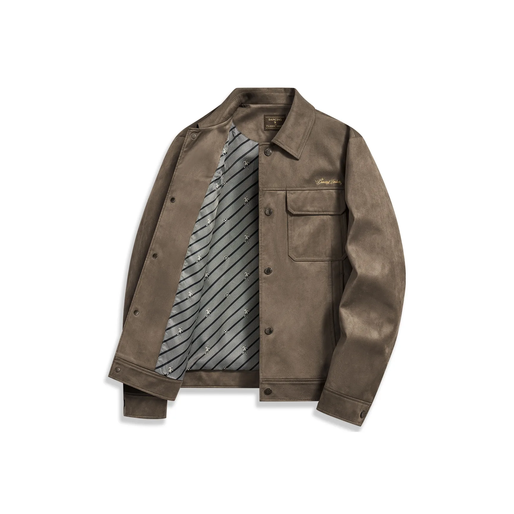 Dance With Wolves Jackets & Coats Men's Tan