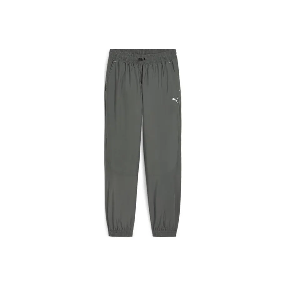 PUMA Вязаные тренировочные штаны унисекс минерально-серого цвета