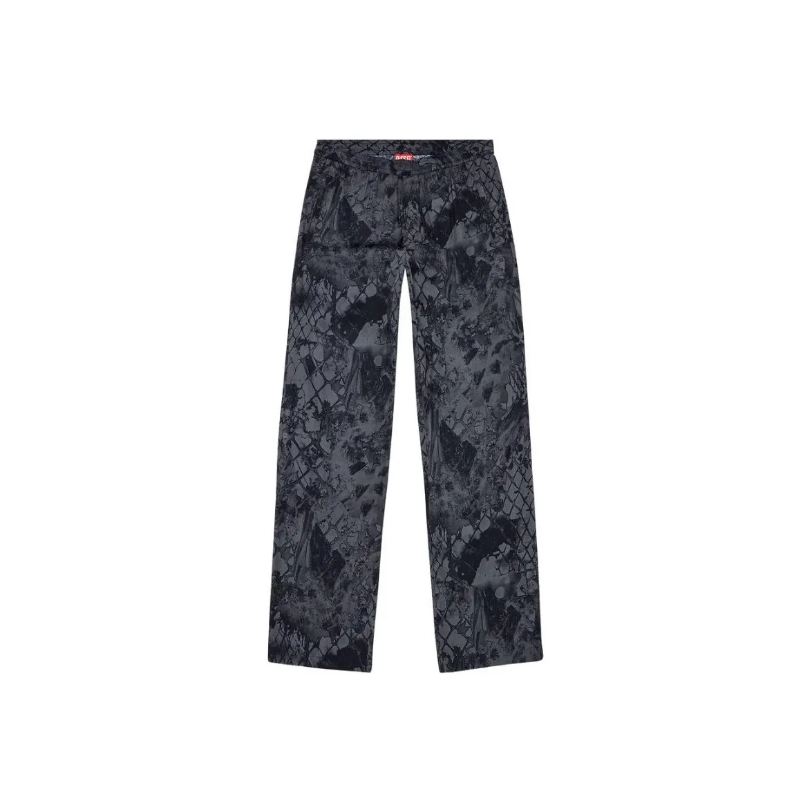 DIESEL Повседневные брюки Мужские Черные