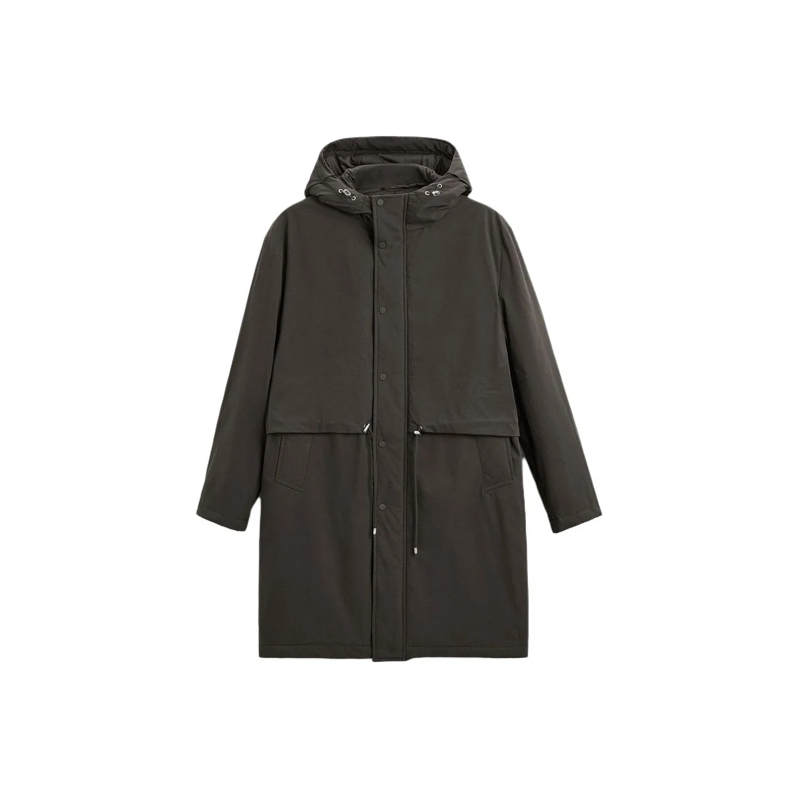 ZARA Коричневый Мужской Парки