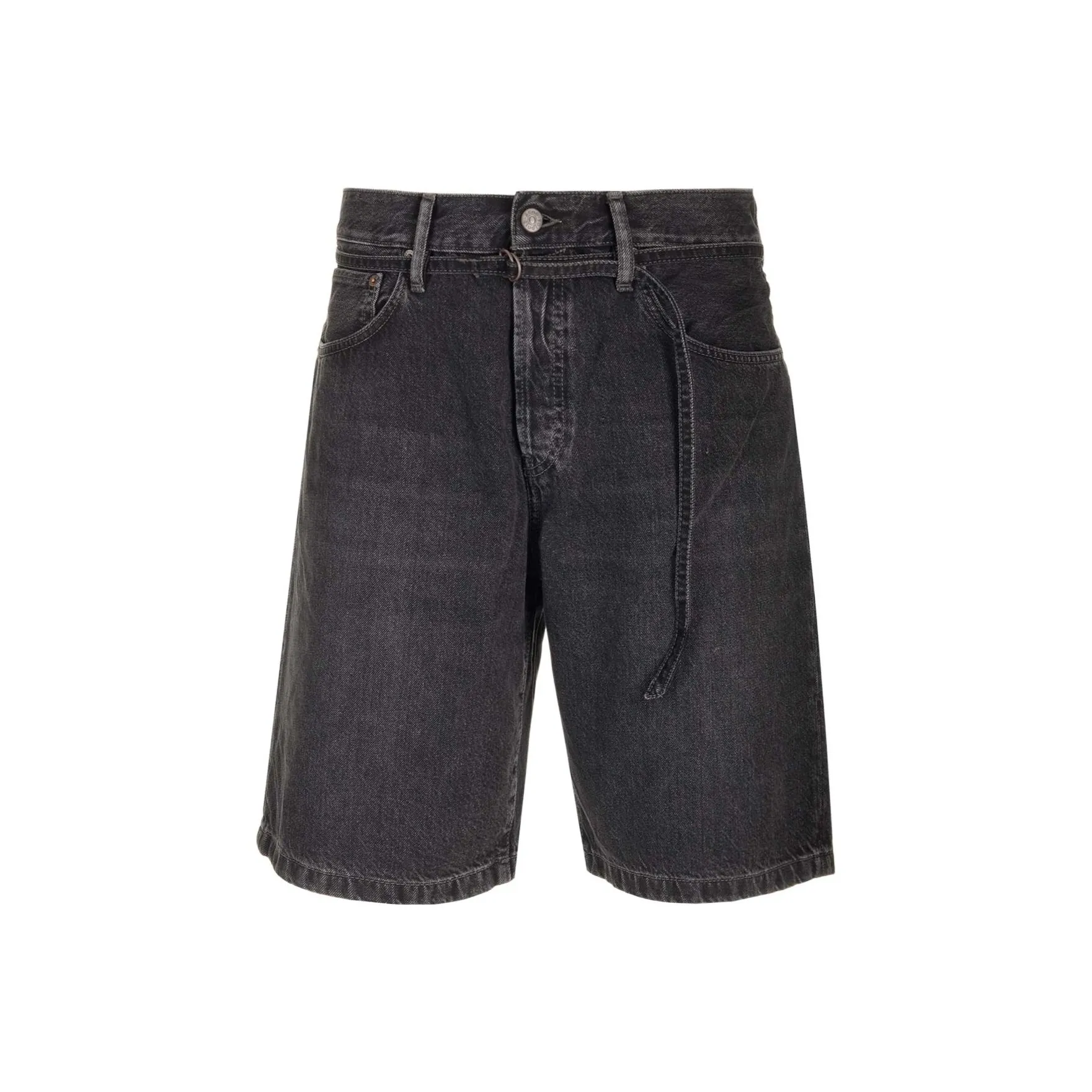 Acne Studios 2024 Autumn/Winter Collection SS24 Denim Shorts Men's Black