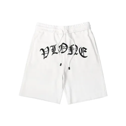 VLONE Белые Унисекс Повседневные Шорты