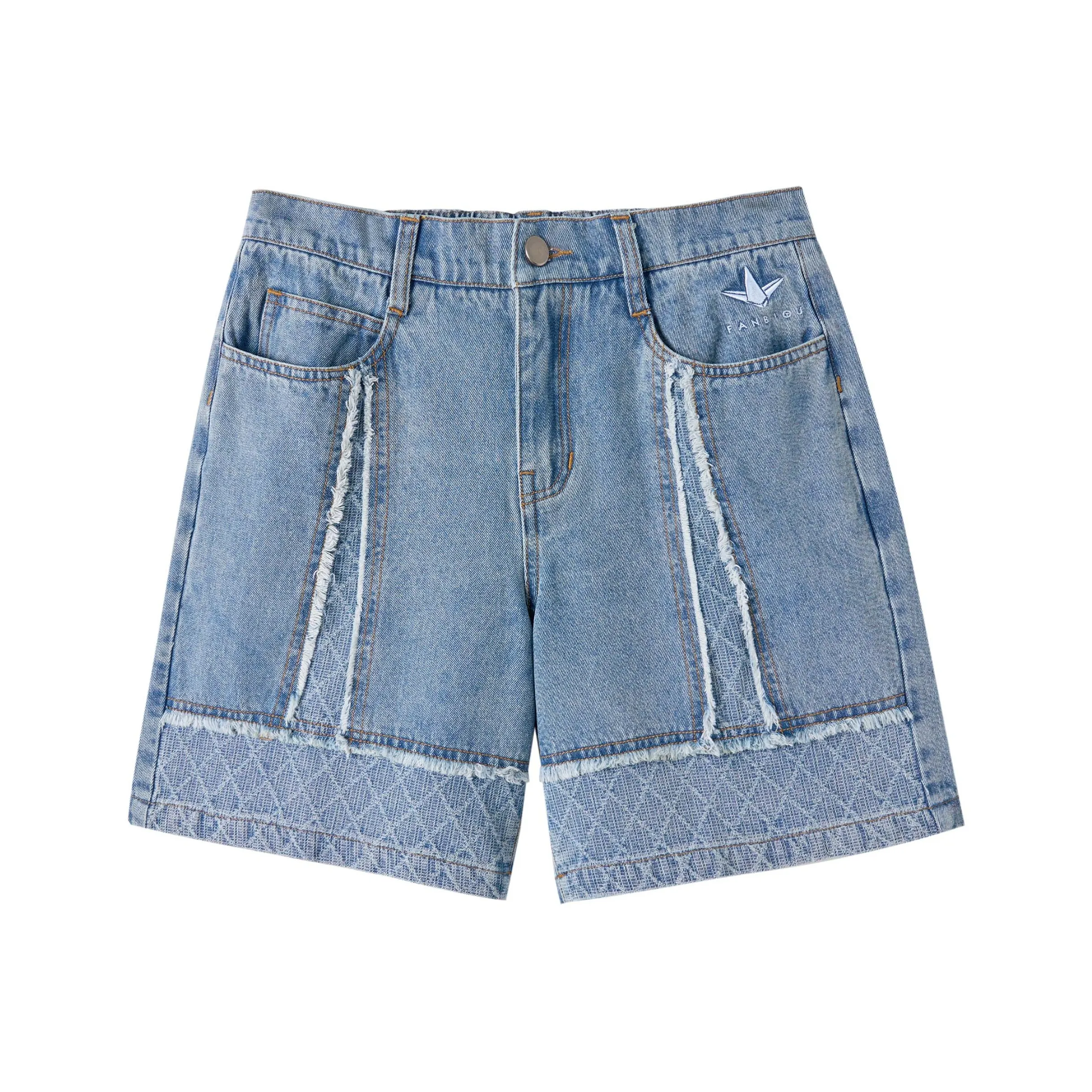 FANBIOU Denim Shorts Unisex