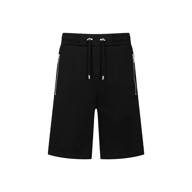 BALMAIN Черные Мужские Повседневные Шорты