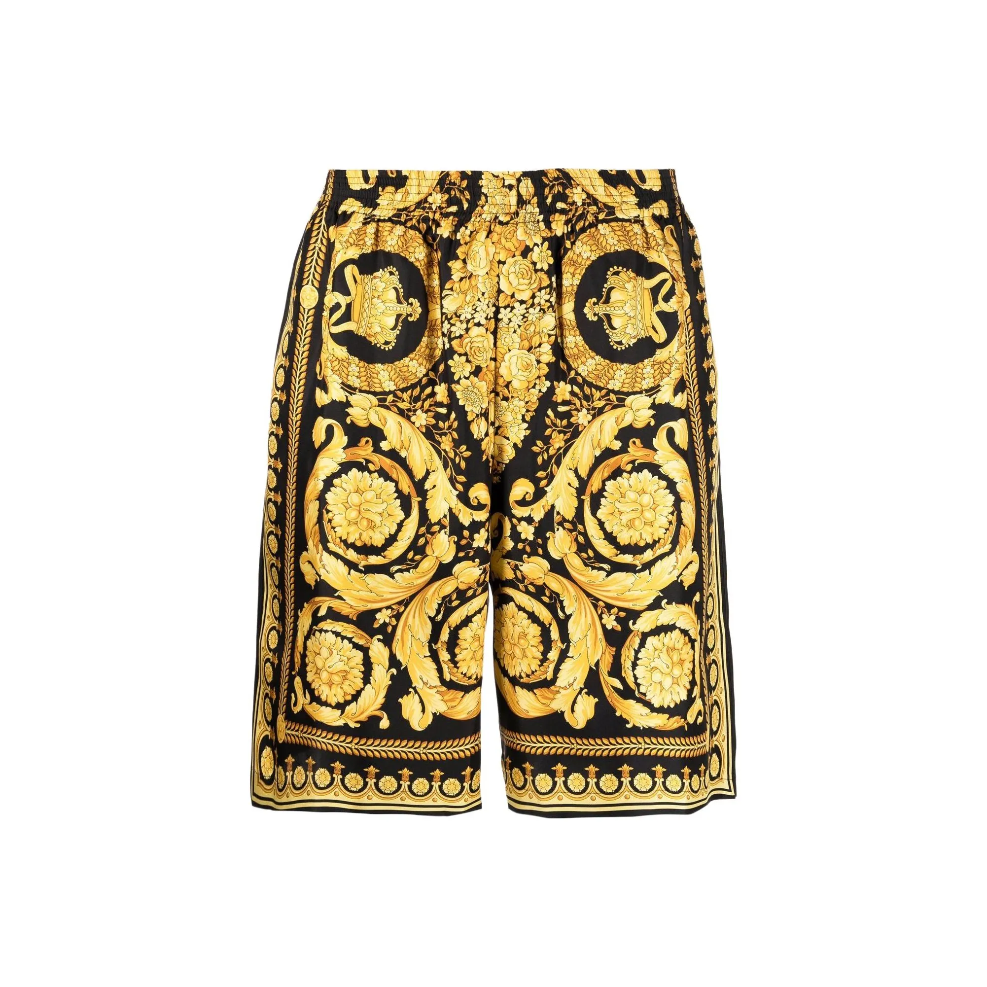 VERSACE Barocco Printed Bermuda Shorts
