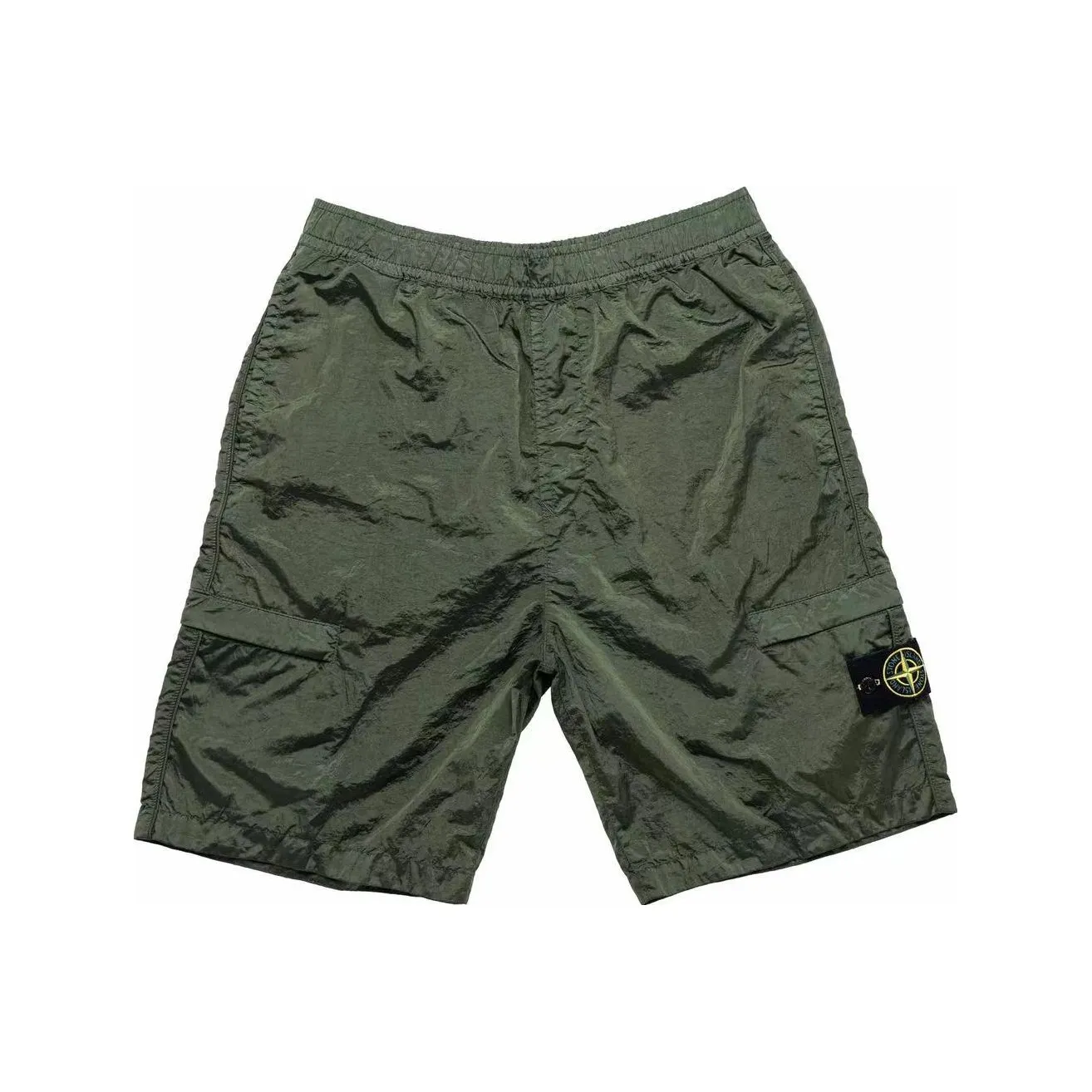 STONE ISLAND SS22 Casual Shorts Men's Green