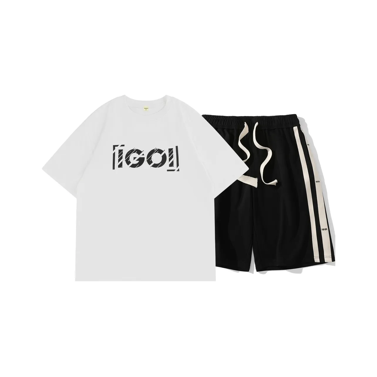 IGOI Short Sleeved Casual Sportswear Unisex