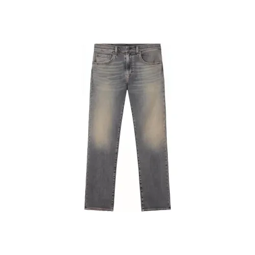 Levis Мужские джинсы темно-синего цвета