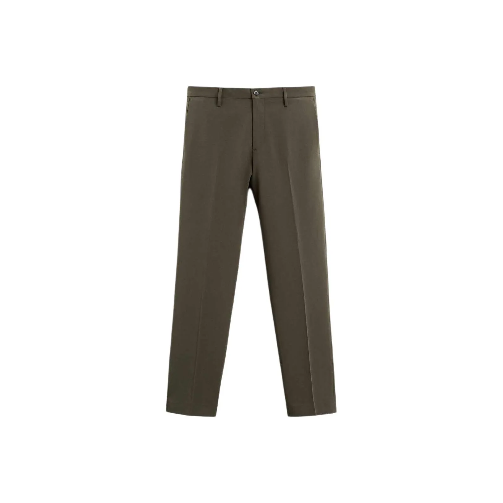 ZARA Suit Trouser Men's Dark Olive Green