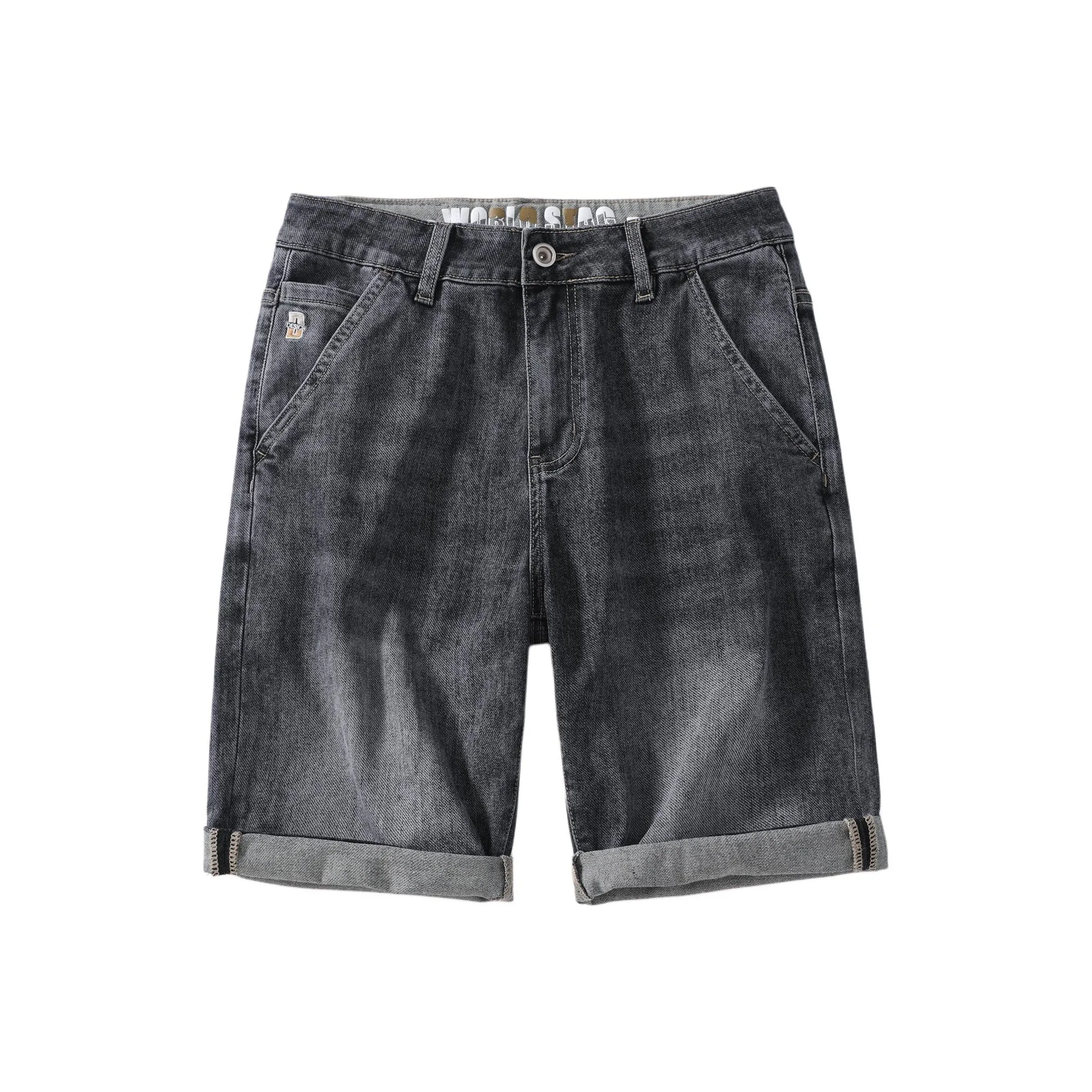 JUCY JUDY Джинсовые шорты Унисекс Дымчатый серый